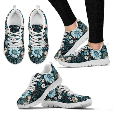 Cottagecore Floral Sneakers - Crystallized Collective