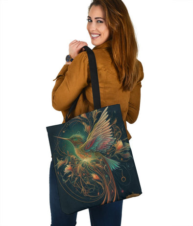 Devine Hummingbird Tote Bag - Crystallized Collective