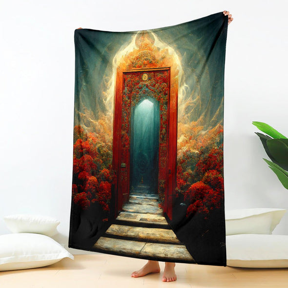 Dharma Door Premium Blanket - Crystallized Collective