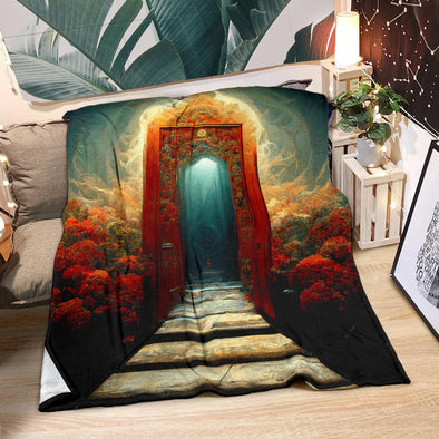 Dharma Door Premium Blanket - Crystallized Collective