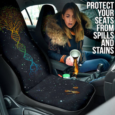 DNA Tree of Life Car Seat Cover - Crystallized Collective