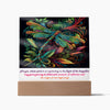 Dragonfly Acrylic Plaque - Crystallized Collective