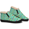 Dragonfly and Flowers Winter Sneakers - Crystallized Collective