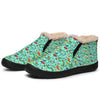 Dragonfly and Flowers Winter Sneakers - Crystallized Collective