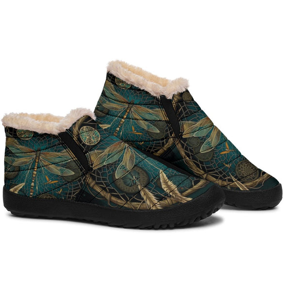 Dragonfly Dreamcatcher Winter Sneakers - Crystallized Collective