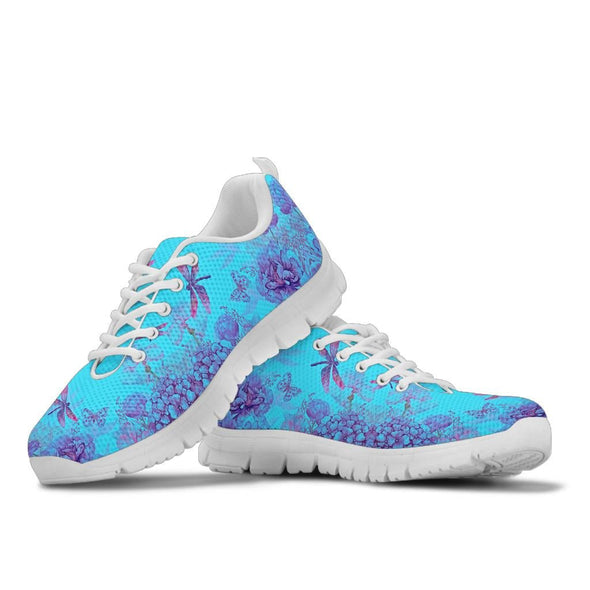 Dream Dragonfly Flower Sneakers - Crystallized Collective