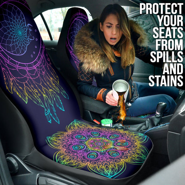 Dreamcatcher Car Seat Covers - Crystallized Collective