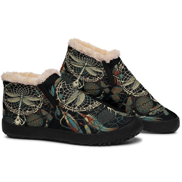 Dreamcatcher Dragonfly Winter Sneakers - Crystallized Collective