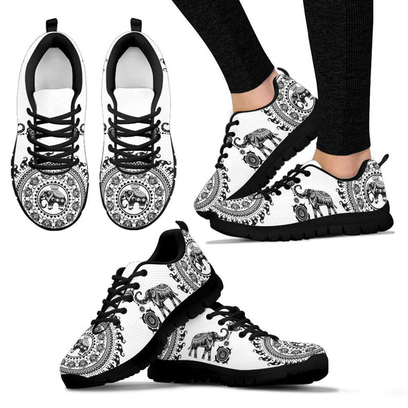 Elephant Mandala 2 Sneakers - Crystallized Collective