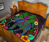 Elephant Mandala Premium Quilt - Crystallized Collective