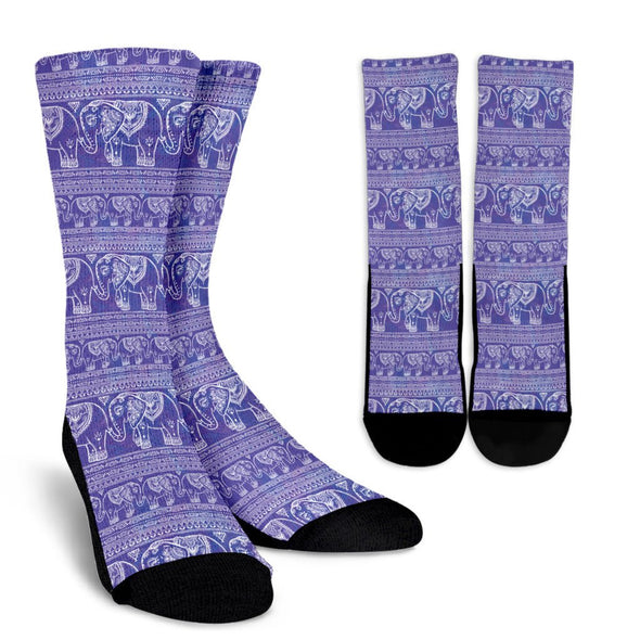 Elephant Mandala Socks - Crystallized Collective