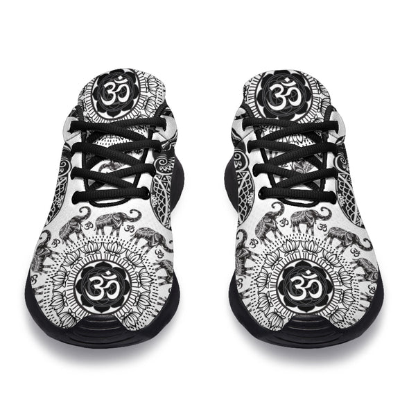 Elephant Mandala Sport Sneaker - Crystallized Collective