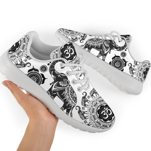 Elephant Mandala Sport Sneaker - Crystallized Collective