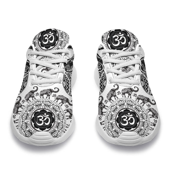 Elephant Mandala Sport Sneaker - Crystallized Collective