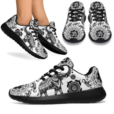 Elephant Mandala Sport Sneaker - Crystallized Collective