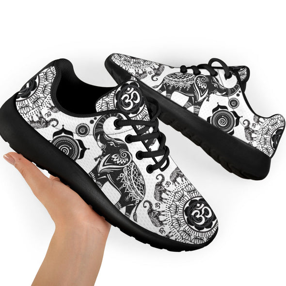 Elephant Mandala Sport Sneaker - Crystallized Collective