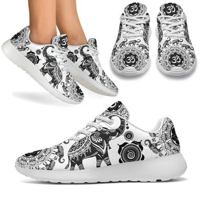 Elephant Mandala Sport Sneaker - Crystallized Collective