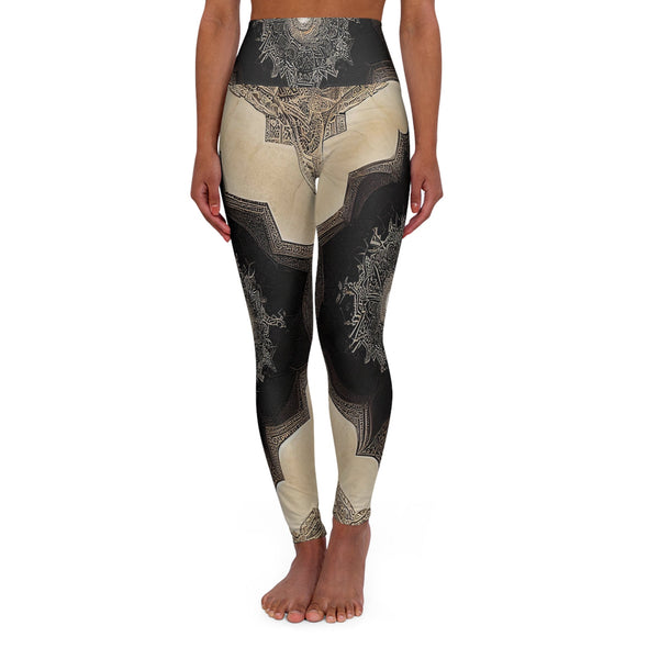 Enchanting Alhambra: Elevate Your Yoga with High-Waist Leggings! - Crystallized Collective