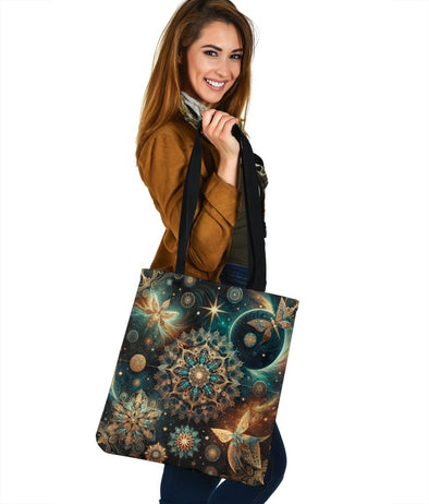 Enlightened Boho Tote Bag - Crystallized Collective