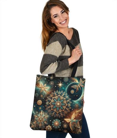 Enlightened Boho Tote Bag - Crystallized Collective