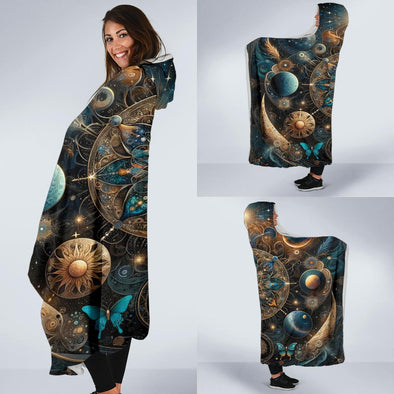 Enlightened Mandala Hooded Blanket - Crystallized Collective