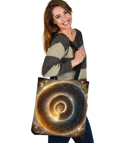 Enlightened Spiral Tote - Crystallized Collective