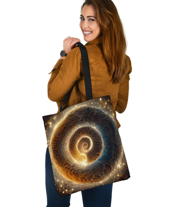 Enlightened Spiral Tote - Crystallized Collective