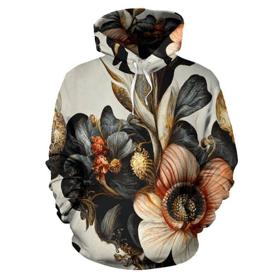 Floral Art Hoodie – Crystallized Collective