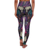 Floral Bliss: Empowering High-Waist Yoga Legging for Serene Workouts - Crystallized Collective