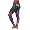 Floral Bliss: Empowering High-Waist Yoga Legging for Serene Workouts - Crystallized Collective