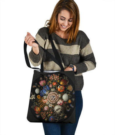 Floral Mandala Tote Bag - Crystallized Collective