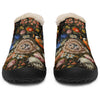 Floral Mandala Winter Sneakers - Crystallized Collective