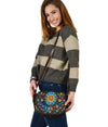 Floral Tapestry Canvas Saddle Bag - Crystallized Collective