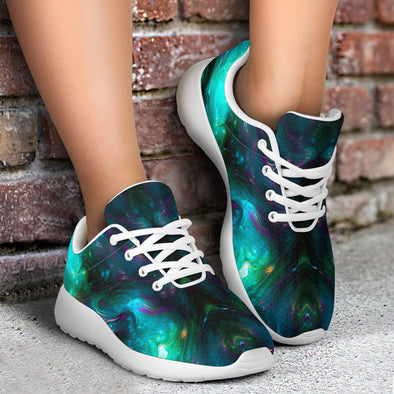 Flowy Art Sport Sneakers - Crystallized Collective