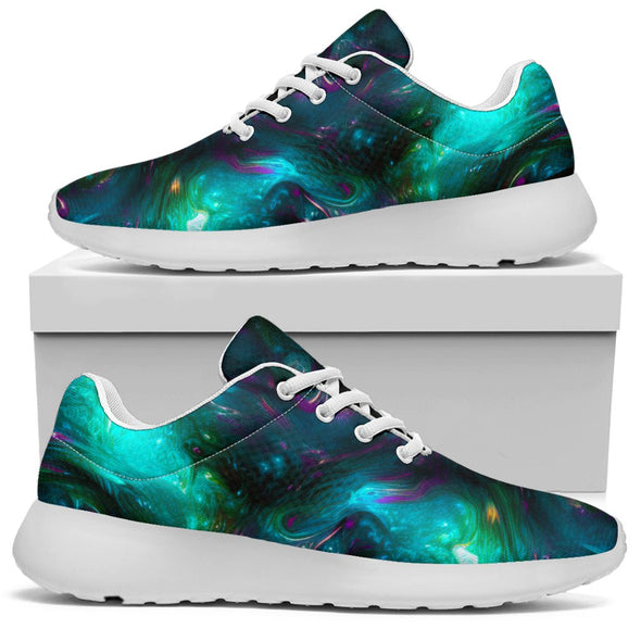 Flowy Art Sport Sneakers - Crystallized Collective