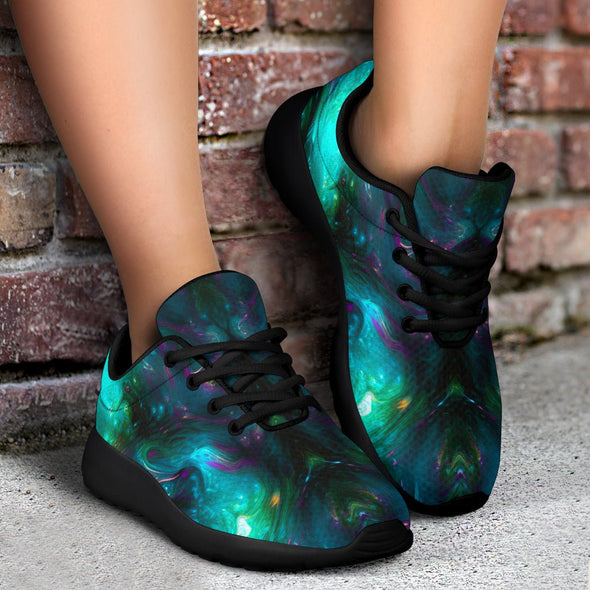 Flowy Art Sport Sneakers - Crystallized Collective