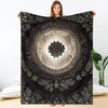 Fractal Alhambra Style Premium Blanket - Crystallized Collective
