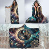 Fractal Duality Hooded Blanket - Crystallized Collective