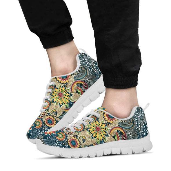 Fractal Mandala 2 Sneakers - Crystallized Collective