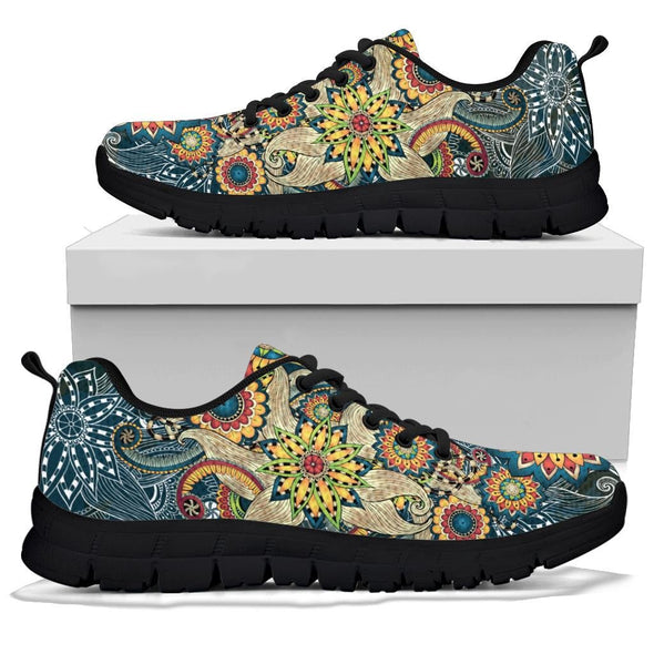 Fractal Mandala 2 Sneakers - Crystallized Collective