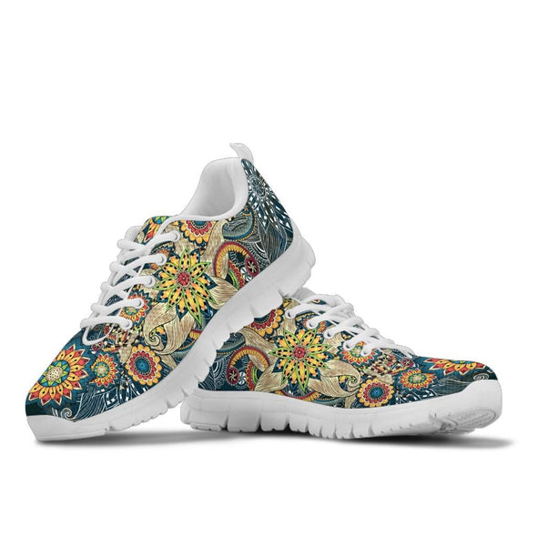 Fractal Mandala 2 Sneakers - Crystallized Collective