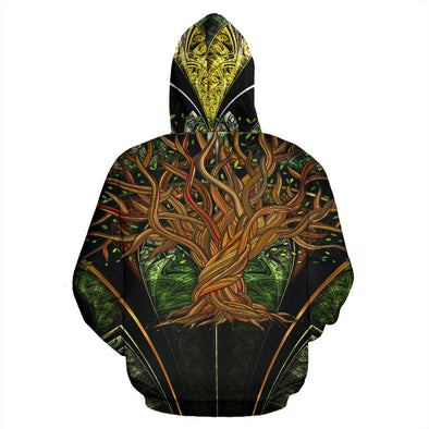 Fractal Tree of Life Hoodie - Crystallized Collective