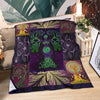 Fractal Tree of Life Premium Blanket - Crystallized Collective
