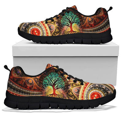 Fractal Tree of Life Sneakers - Crystallized Collective