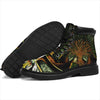 Fractal Tree of Life Suede Boots - Crystallized Collective