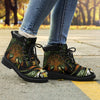 Fractal Tree of Life Suede Boots - Crystallized Collective