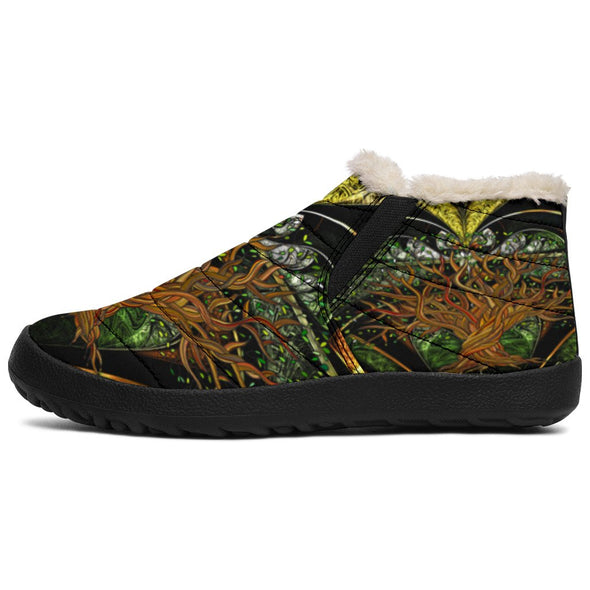 Fractal Tree of Life Winter Sneakers - Crystallized Collective