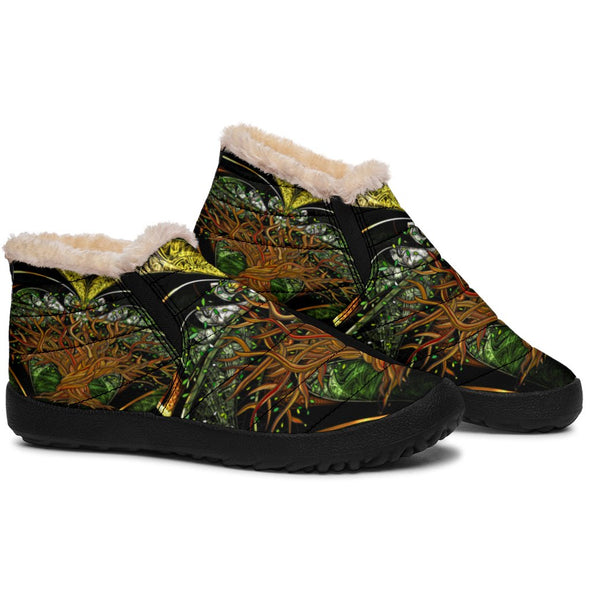Fractal Tree of Life Winter Sneakers - Crystallized Collective