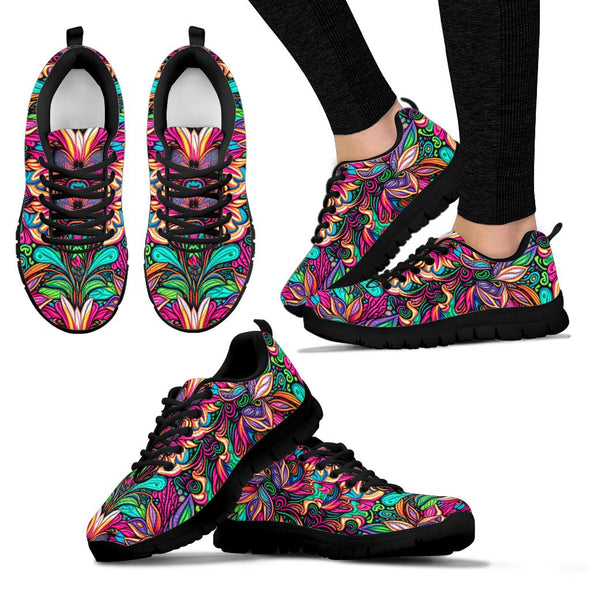 Colorful Psychedelic Sneakers