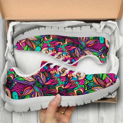 Colorful Psychedelic Sneakers